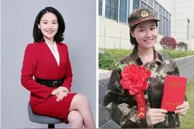 22岁女主持人剪掉长发参军：愿以吾辈之青春，守护盛世之中华图片