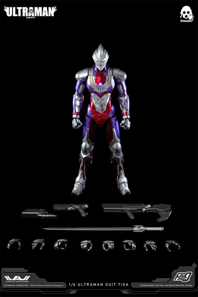 threezero《机动奥特曼》迪迦奥特曼1/6比例可动人偶 售价955元