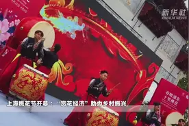 上海桃花节开幕：“赏花经济”助力乡村振兴视频封面