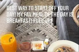 詹姆斯更新Ins：一日三餐中我最喜欢的一餐就是早餐！冲鸭图片