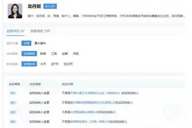 龙丹妮不再任9家公司实际控制人 包括哇唧唧哇图片