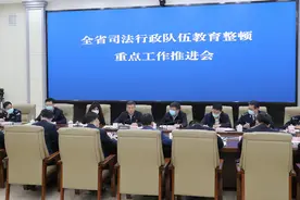 黑龙江省司法行政队伍教育整顿重点工作推进会召开图片