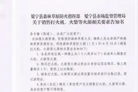 四川冕宁发布“最严防火令”：购打火机实名登记，限购1个视频封面