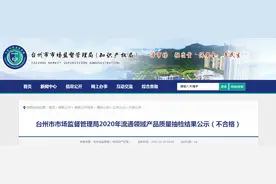 浙江省台州市市场监管局公示2020年流通领域产品质量抽检不合格名单（双头记号勾线笔）图片