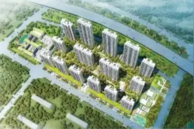 青山区最大还建项目预计明年底建成 15栋高层住宅楼地下停车场打通使用图片