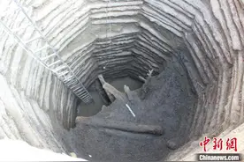 山西发现中国现存规模最大战国水井，九边形构造工艺考究图片
