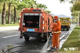 “预警精灵”上岗！厦门引进智慧锥桶「组图」图片