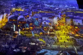夜游洪江古商城新体验！文创灯光秀让千年商道文化“活了”图片