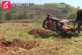 扎心了！贵州一村民花大价钱网购耕地机，结果就是不耕地图片