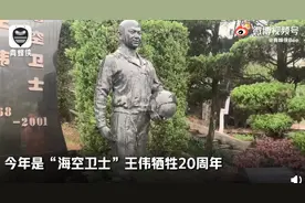 王伟烈士墓前有人送来航母模型 王伟81192事件是怎么回事？中美南海撞机事件始末图片