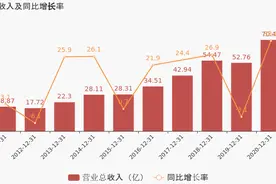 「图解年报」奥佳华：2020年归母净利润同比大增55.9%，约为4.5亿元图片