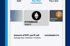 PayPal正式推出加密货币结账功能 美国用户将可用比特币购物图片