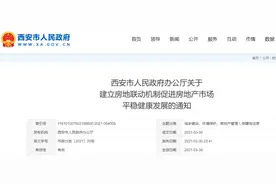“买卖双限”的西安楼市新政，意味着什么？图片