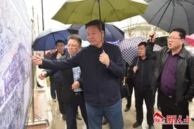 天水市领导督查调研重点项目建设情况图片