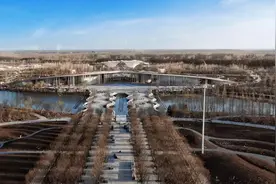 揭秘上海崇明巨型“花蝴蝶”：灵感来自中华虎凤蝶，身上盖土6000立方米图片