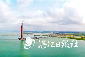 湛江调顺跨海大桥年内“犇”向通车图片