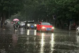 中雨＋大雨＋连下两天！石家庄迎来强降雨！周末出行记得带伞图片