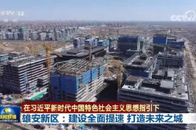 雄安新区建设按下“快进键”“未来之城”的轮廓越来越清晰图片
