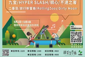崔健Joyside木马领衔！2021常州新龙森林音乐全阵容公布图片
