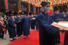 上海城隍庙举行辛丑年“祭城隍”大典，主祭上海城隍尊神秦裕伯图片
