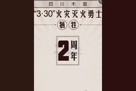 缅怀为救火而捐躯的四川木里灭火勇士图片