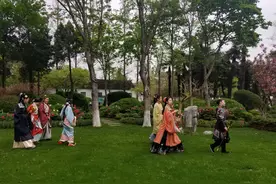 三万株牡丹盛开 引游人纷至沓来 南通狼山第七届牡丹文化节开幕图片