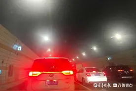 情报站｜济南到泰安方向长城岭隧道堵车近40分钟！出行注意安全图片