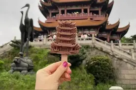 黄鹤楼出雪糕了，颜值高到舍不得吃图片