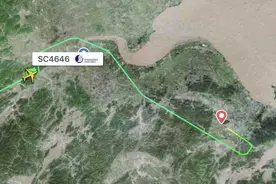 昨晚杭州萧山机场多架飞机盘旋延迟降落，或因不明飞行器影响图片