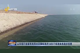山东现行省级有效用水定额标准共1405个 标准体系逐步完善视频封面