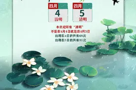 21世纪所有“清明”不在4月4日就在4月5日，前者69次后者31次图片