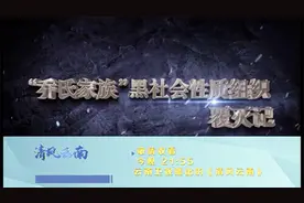 涉黑资产三十多亿的“乔氏家族”如何覆灭？专题片今晚披露图片