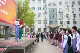 同心毅行，为梦致远！山大附中学子完成30公里徒步远足活动图片