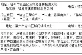 福州今年最大划片悬念揭晓了一半，学区房未来向左还是向右？图片