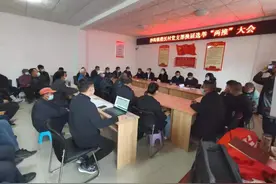 薛城区沙沟镇村党支部换届选举“两推”大会顺利进行中图片