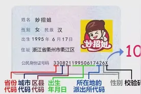 今天才知道，身份证后4位数还有这么重要的含义图片