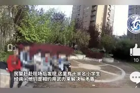 六安：小学生相约打架解决矛盾 后报警求助民警“裁决”图片