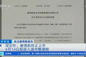 康得新退市：造假案画上句号 但后续影响仍需关注图片