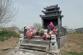 亳州麦田“长”出住宅式豪华墓 一块地最多几十个坟头图片