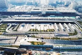 太原站东广场建成，市民今后乘坐火车出入太原将更方便图片