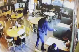 美国华人男女餐厅被枪杀：凶手神情镇定 开枪后等了20秒才离开图片