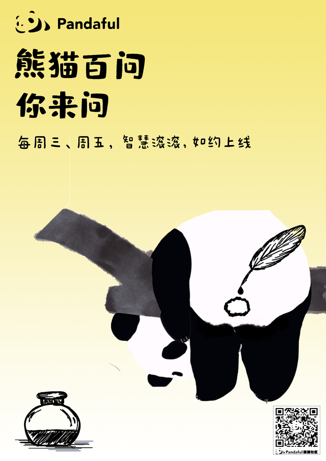 熊猫的尾巴怎么描写（熊猫百问你来问｜大熊猫的尾巴是什么颜色）