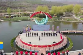 53秒｜崮秀天下 世外桃源！临沂蒙阴岱崮地貌第十六届桃花旅游文化节盛大开幕图片