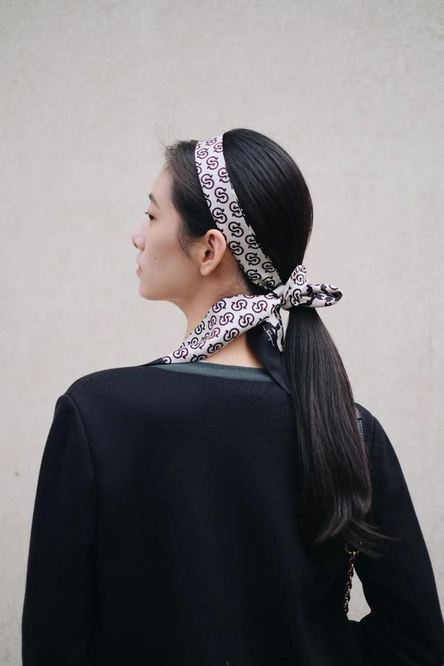 这样扎头发,很好看