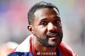 39岁加特林百米再破10秒图片