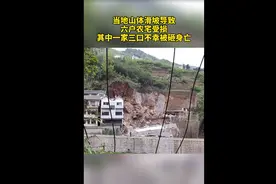 极目现场｜云南镇雄山体滑坡事故，众人徒手刨出一对父女，遗憾未能挽回生命图片