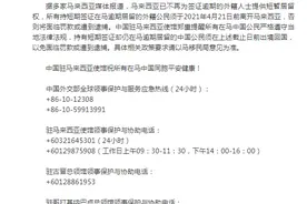 中国驻马来西亚使馆提醒：持有短期签证却仍在马逾期居留的中国公民须在4月21日前出境回国图片