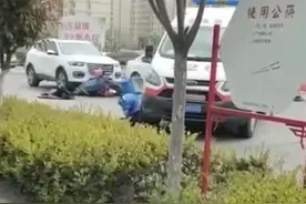 外卖员出车祸后，又遭120急救车再次碾压！官方通报图片