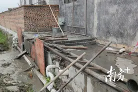 韶关武江区这条村发生地陷！居民楼墙体和地面出现开裂图片