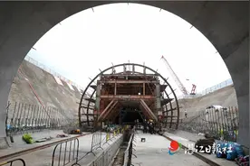 湛江首条高铁隧道主体月底完工图片